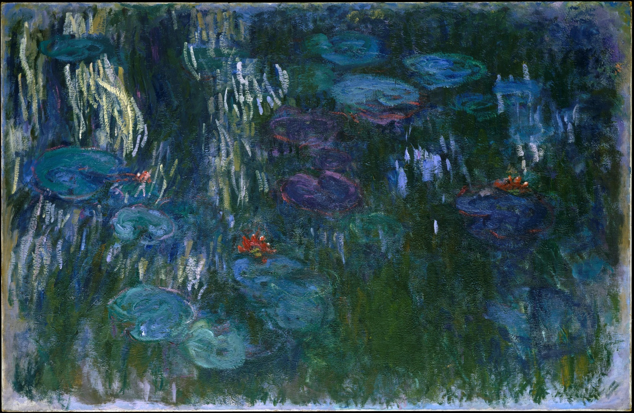 Water Lilies, 1916–1919 van Claude Monet